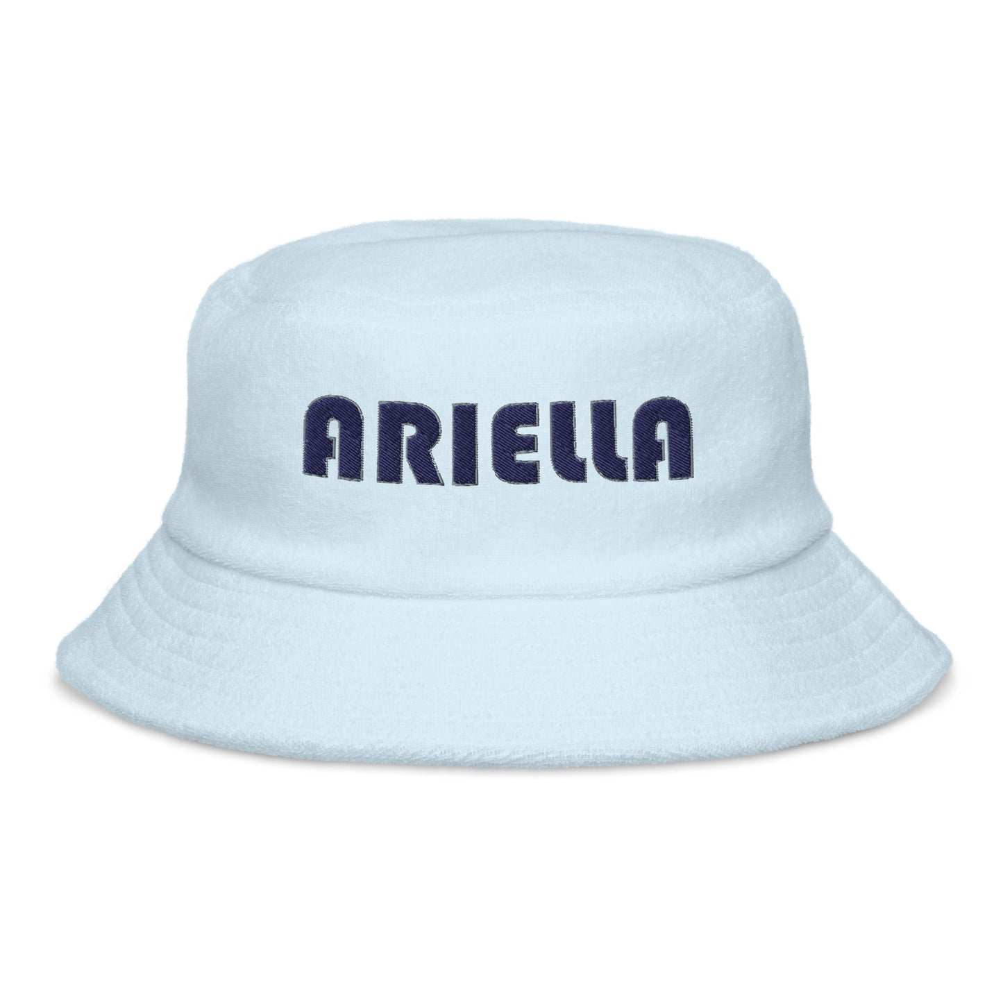 Terry cloth bucket hat